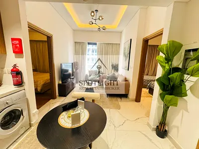 Furnished 2BR | Prime location | 12 cheques | Chiller free