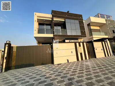 Spacious villa for sale in Al Helio 2, Ajman | 6 master bedrooms + maid's room | 8 bathrooms | AED 2,000,000 including AC units