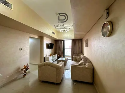 شقة غرفة وصالة النعيمة تاور 1 | قسط شهري 4,800 درهم | عائد إيجاري 4,000 درهم شهرياً