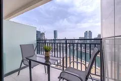 1BR with Sofa Bed | Zada Tower | Metro, Bus Access | All Bills Included