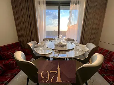 عرض مذهل | مبنى جديد تقريبًا| منطقة تراس خاصة كبيرة وممتعة | منطقة عائلية DLRC.