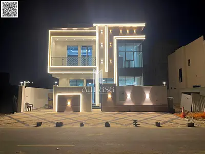Spacious Modern 6-Bedroom Villa with Rooftop in Al Helio 2 Ajman
