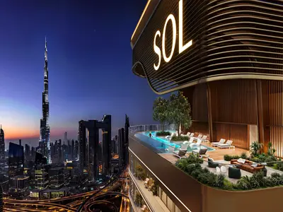 burj khalifa view \ 40\60 mortgage \ Grade A Offices