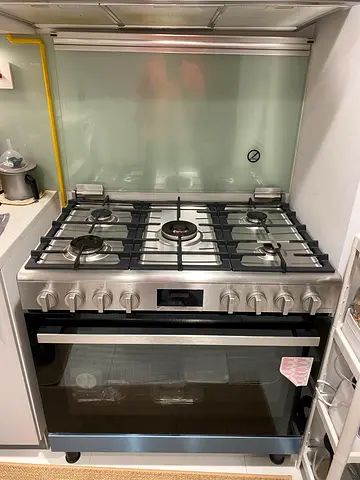 Bosch 5 burner full safety gas cooker 90cm