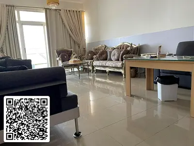 للبيع اجمل اوكبر مساحه شقه غرفتين وصاله ماستر 3 حمام مع بلكونه اطلاله بحريه في الهوريزون