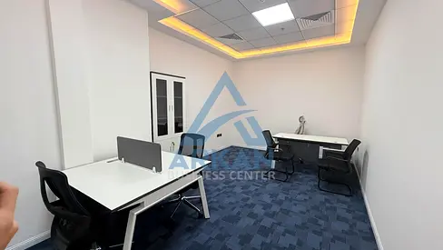 مكتب للإيجار في ديرة | إيجاري | بالقرب من مترو الاتحاد | ثلاث قاعات اجتماعات فخمة مجهزة بالكامل