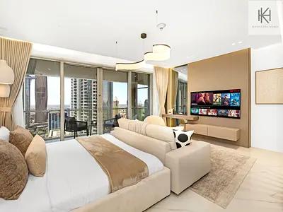 No Commission ! Free Bills ! Kensington Studio Kempinski Residences Dubai Mall!