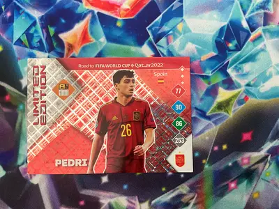 Pedri LIMITED EDITION from Panini
