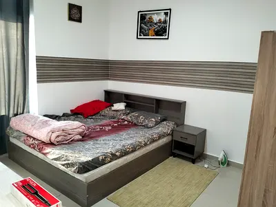 FURNISHED 1BHK AVAILABLE AL NAHDA DUBAI BORDER SHORT TERMS