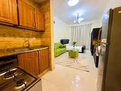 Studio apartment with clean furnishings and separate kitchen | Al Rawda 2 | Bills and internet inclu