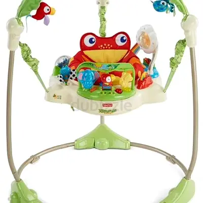 Jumperoo Baby Bouncer Baby Activity Center with Lights Sounds and Music - Fisher Price