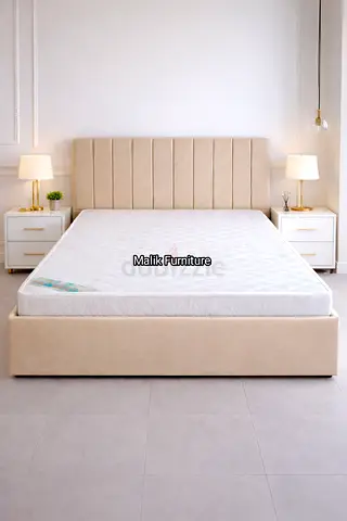 Brand new Queen size bed storage bed nd medical mattress queen bed