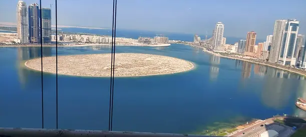 للبيع  شقة غرفتين وصالة – برج أساس مع  إطلالة بحرية كاملة