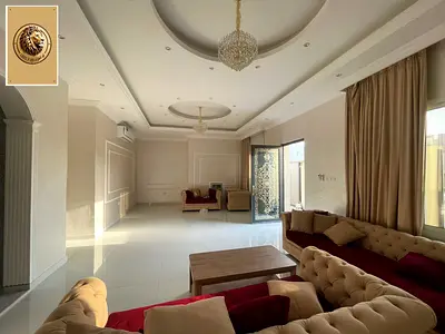 Villa for annual rent in Ajman, Al Zahiyah area. Second occupancy. Spacious plot