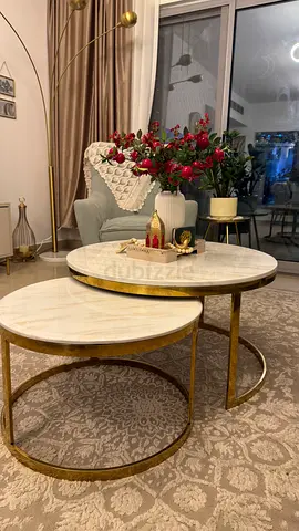 Elegant Nested Coffee Table Set