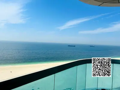 Spacious 3BHK Apartment for Yearly Rent in Corniche Tower Stunning Sea View