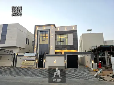 Luxury modern villa for sale, central air conditioning, high-end finishes, freehold ownership for all nationalities - spacious outdoor area for privac