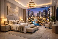 Cash Discount Up to 30% | 2 Bedrooms + Maid Room with Full Lagoon View in a Fully Integrated Communi