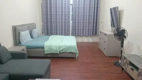 Furnished studio in Ajman One Towers, near Sharjah