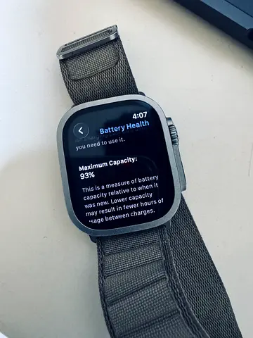 Apple Watch Ultra 1 (49mm) Titanium – Excellent Condition