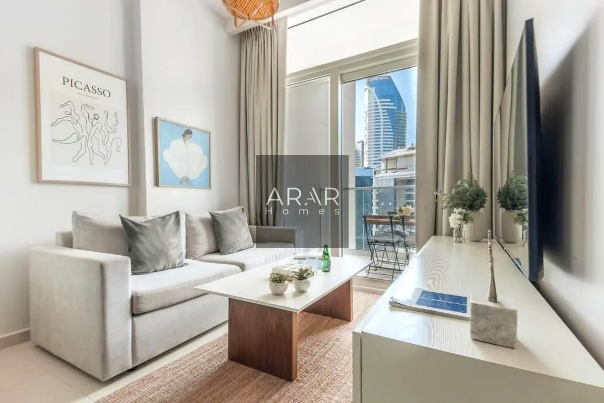 Fully Furnished | High Floor | Amazing Canal View