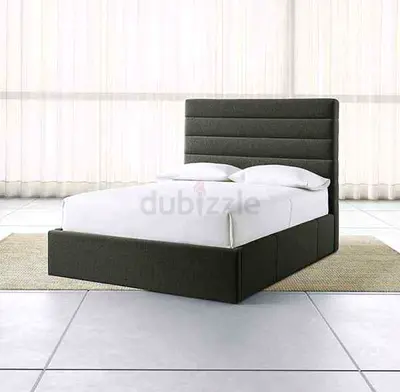 Modern Upholstered Bed with Storage