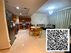 Modern Furnished 1BR Monthly Parking Included Ajman Corniche Residence