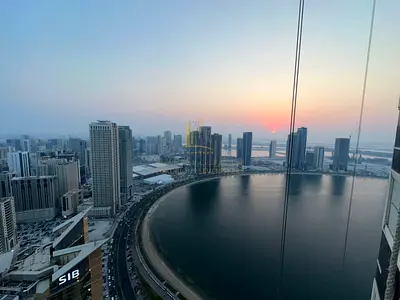 2bedroom apartment with living room and sea view for sale in Asas Tower