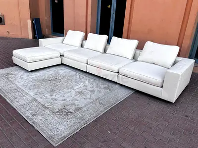 Feather 🪶 filled Modular sofa