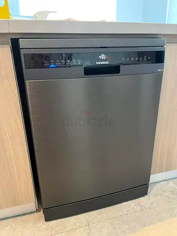 Siemens Dishwasher Black color Freestanding three racks Wi-Fi