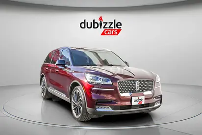 AED 1748/month | 2020 Lincoln Aviator  | GCC Specs | Ref#430505