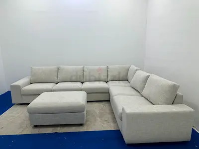 Like new condition IKEA vimle sofa with footstool