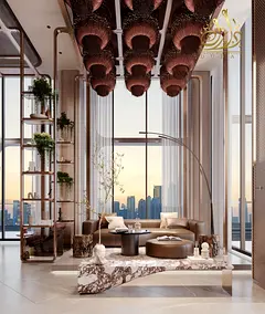 Luxury Corner 2BR | High-Floor | Lagoon &amp; City Skyline