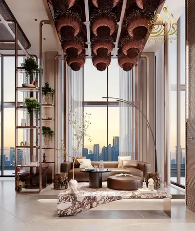 Luxury Corner 2BR | High-Floor | Lagoon & City Skyline