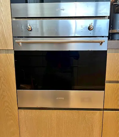 SMEG latest model full gass oven built-in 60cm integrated  model