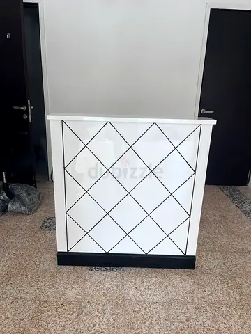 Reception company front desk