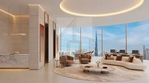 مكتب فاخر في سول لوكس | شارع الشيخ زايد | موقع تجاري متميز