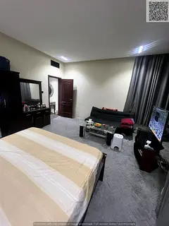 One-bedroom apartment for sale in Al Khor Towers Ajman, 940 sqft, open view to Clock Tower, furnishe