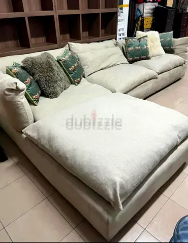 Feather 🪶 filled sectional marina home sofa