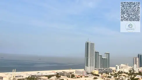 Prime Sea View | Large 2BR Apartment with Parking – Ajman One
