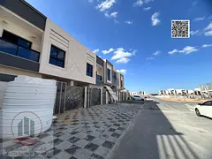 Villa for sale in Al Bahia, Ajman. Modern design. The villa includes registration fees and features