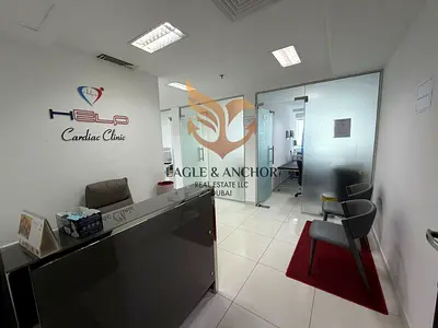 Fitted Office | 3 Partitions | Panoramic View | Chiller Free | Near MOE