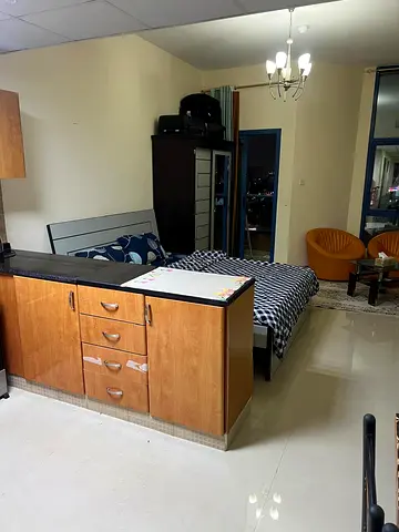 استوديو مفروش ببلكونة في أبراج النعيمية تاور C، إطلالة مفتوحة، شامل الفواتير، 3400 درهم شهريًا.