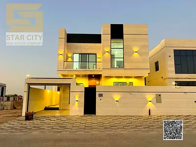 VIP Modern Villa with Full Stone Facade – Al Helio 2, Ajman Including registration fees and bank financing