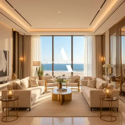 Fully Furnished 3 Bedroom | Direct Sea View | Book Today