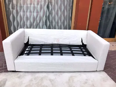 IKEA vimle two seater sofa bed Beige Good Condition