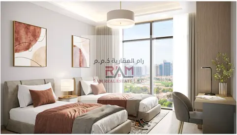 شقة للبيع غرفة وصالة في سكاي جاردن – موقع مميز واستثمار رائ