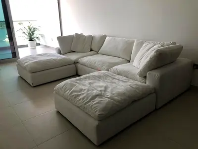 Excellent condition marina home modular cloud sofa