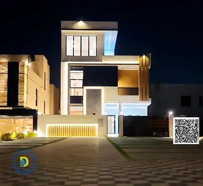 للبيع فيلا مودر شارع رئيسي بمنطقة الباهيه مساحة ارتداد خارجيه 25 متر 6 غرف مع روف السعر يشمل رسوم التسجيل