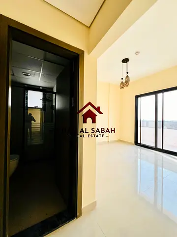 Brand New building 1 BHK with balcony and 2 washroom side view ready to move
